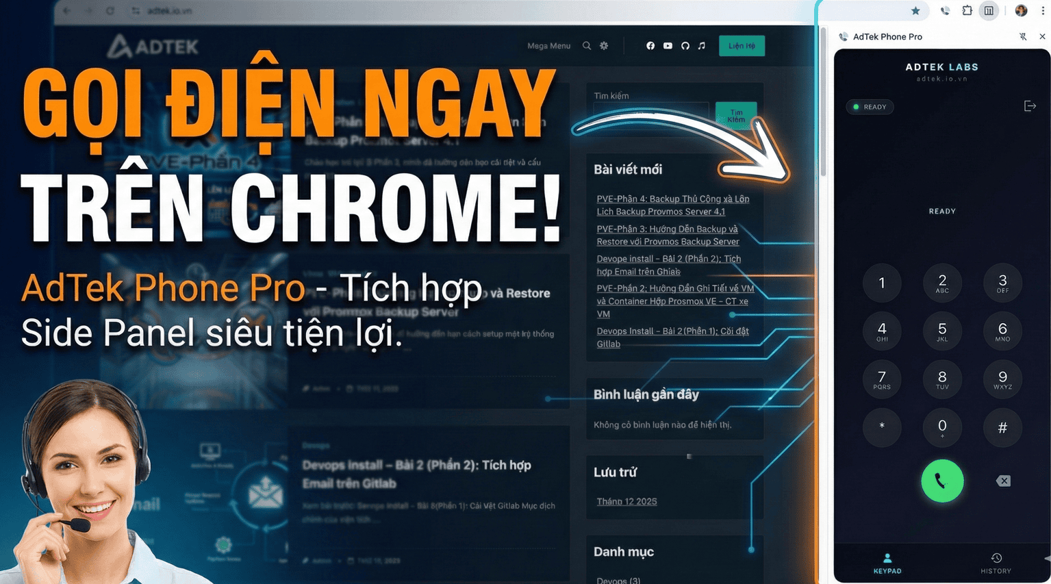 Hướng Dẫn Sử Dụng AdTek Labs – VOIP SIPJS Phone Premium (v9.5)