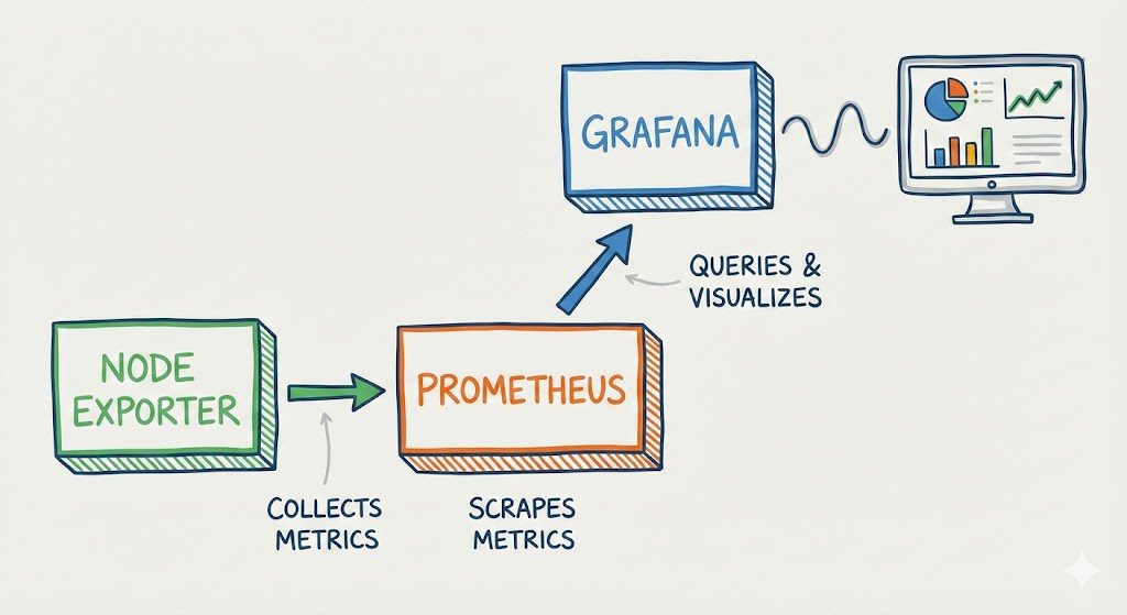 Phần 16: Tạo Dashboard Giám Sát Server với Grafana, Prometheus và Node Exporter