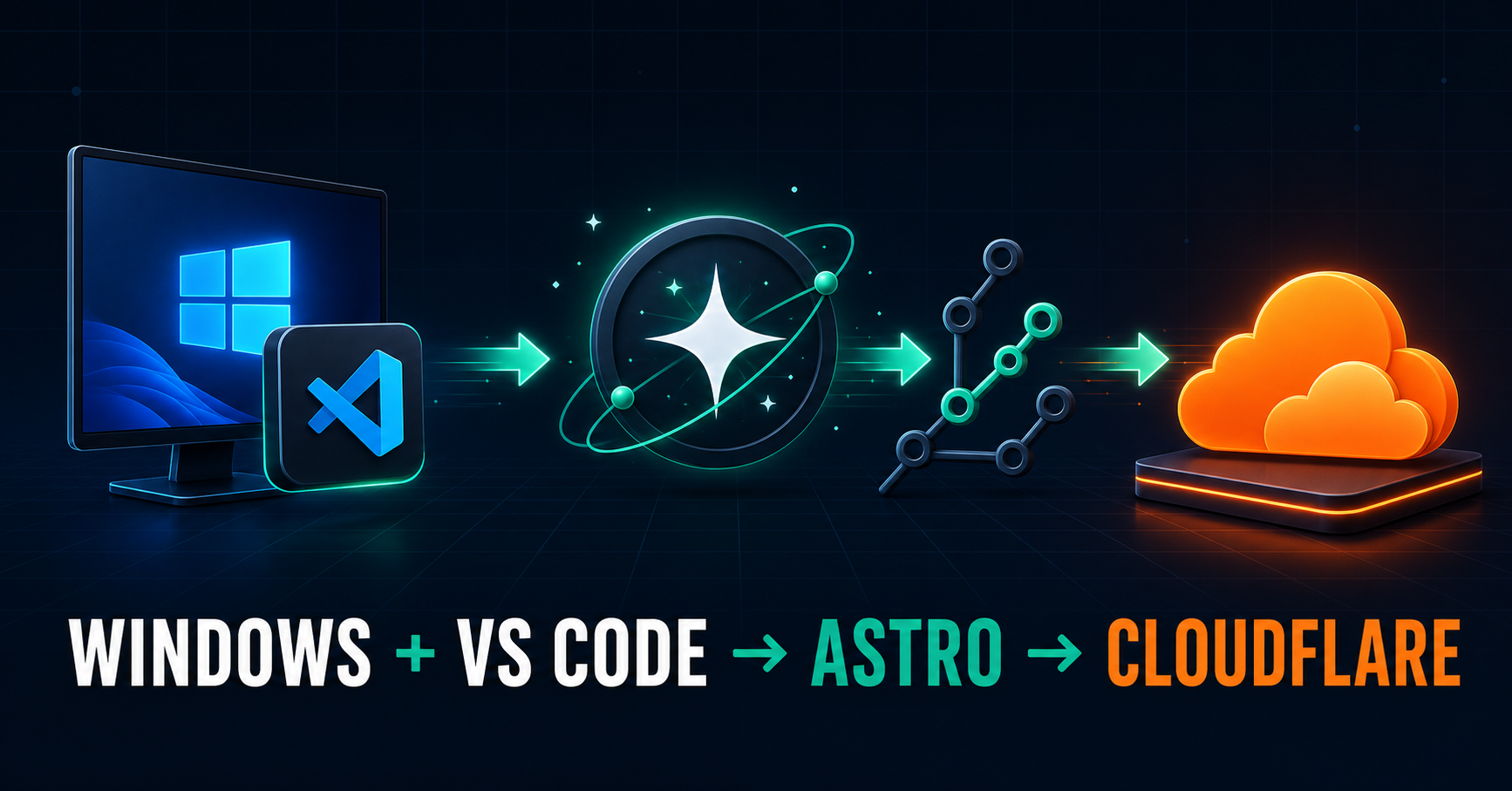 Cài Đặt Astro Trên Windows Và VS Code: Tạo Blog Tĩnh Từ Đầu